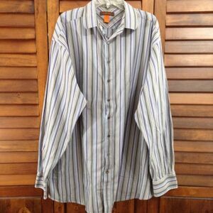 NYNE Long Sleeve Button Down Shi…